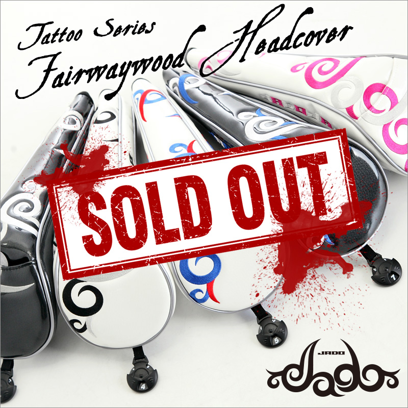 Tatooシリーズ ヘッドカバーフェアウェイウッド用 選べる5カラー