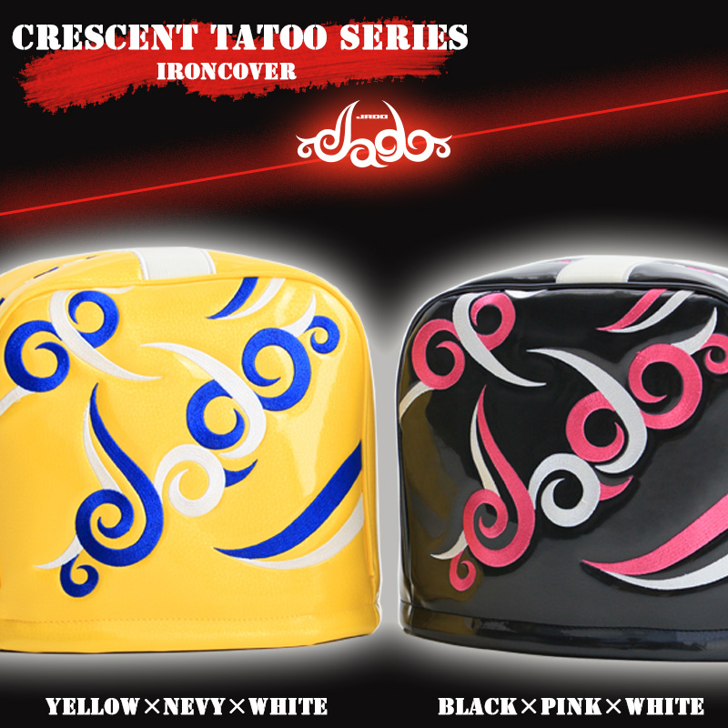 Crescent Tattooシリーズ ヘッドカバーアイアン用 2カラー追加
