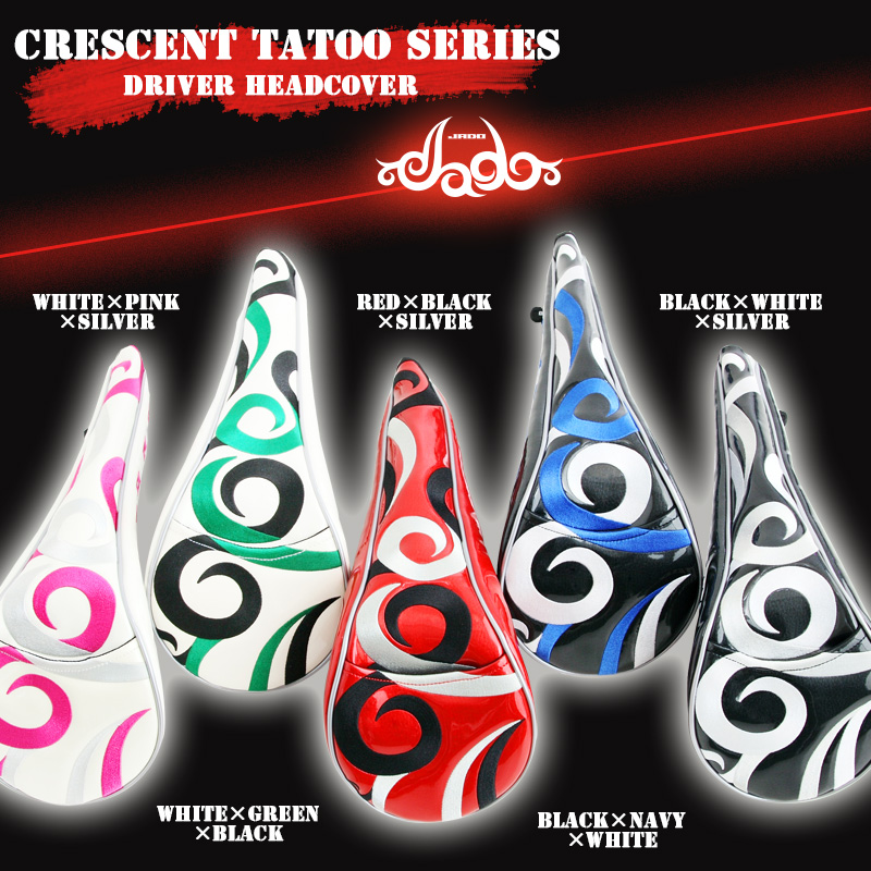 Crescent Tattooシリーズ ヘッドカバードライバー用 選べる5カラー