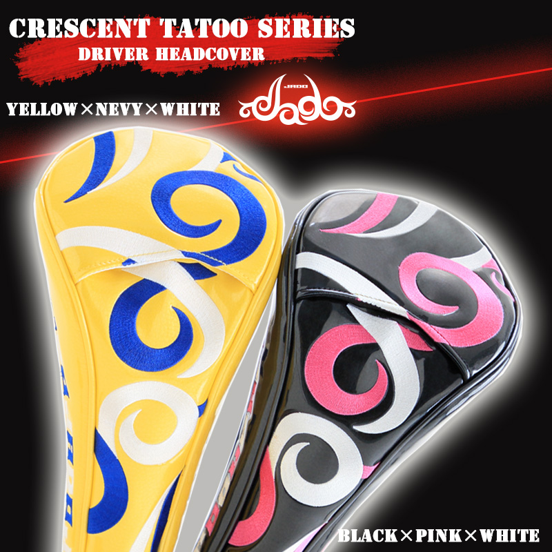 Crescent Tattooシリーズ ヘッドカバードライバー用 2カラー追加