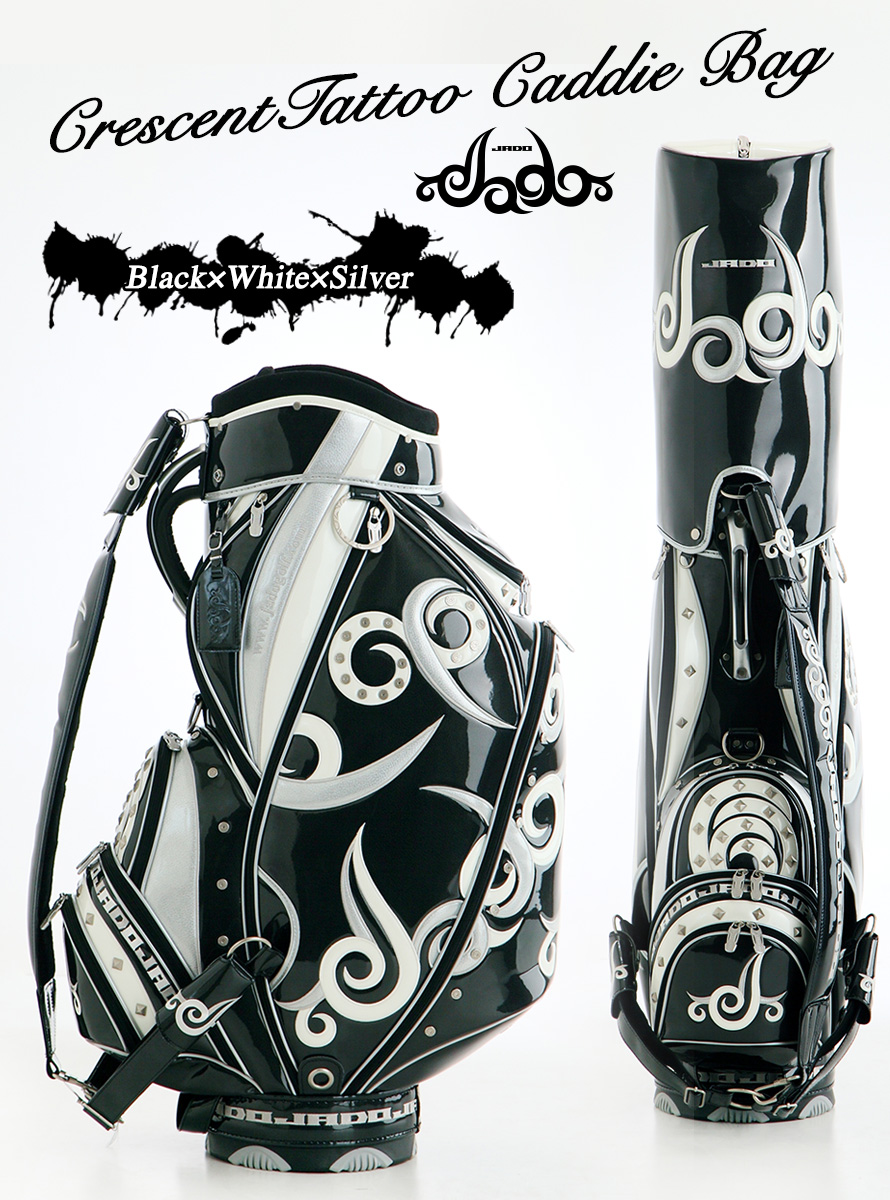 キャディバッグ ゴルフ ブラック JADO