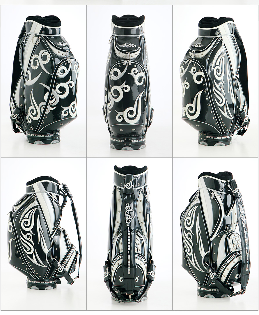 キャディバッグ ゴルフ ブラック JADO