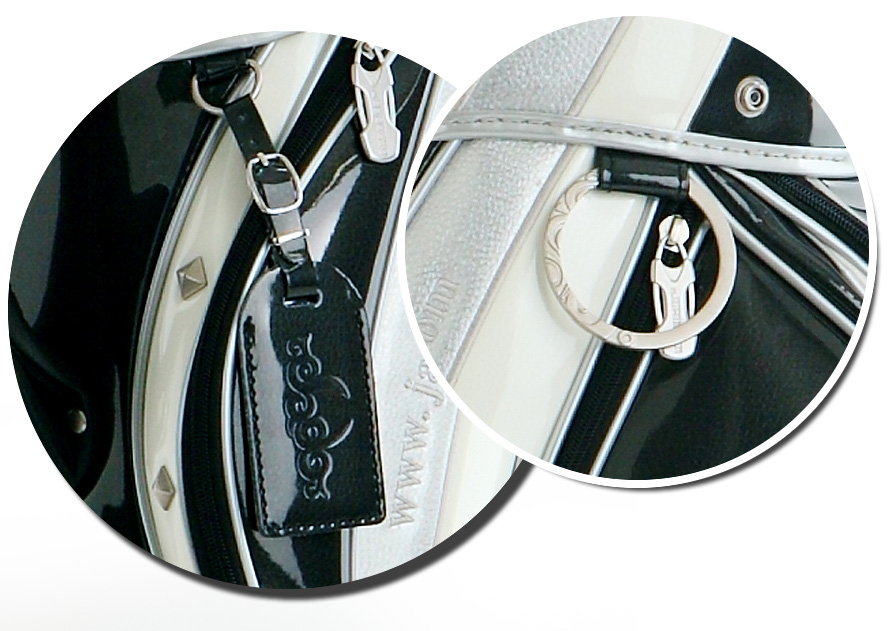 キャディバッグ ゴルフ ブラック JADO