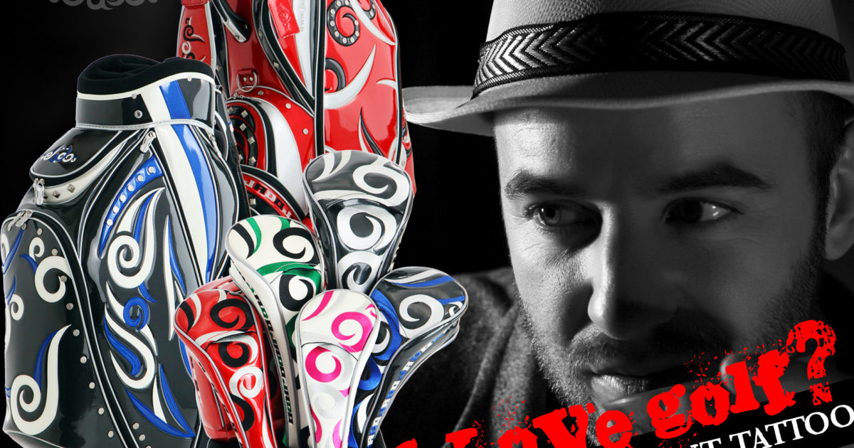 JADOゴルフブランドCrescent Tattooシリーズ