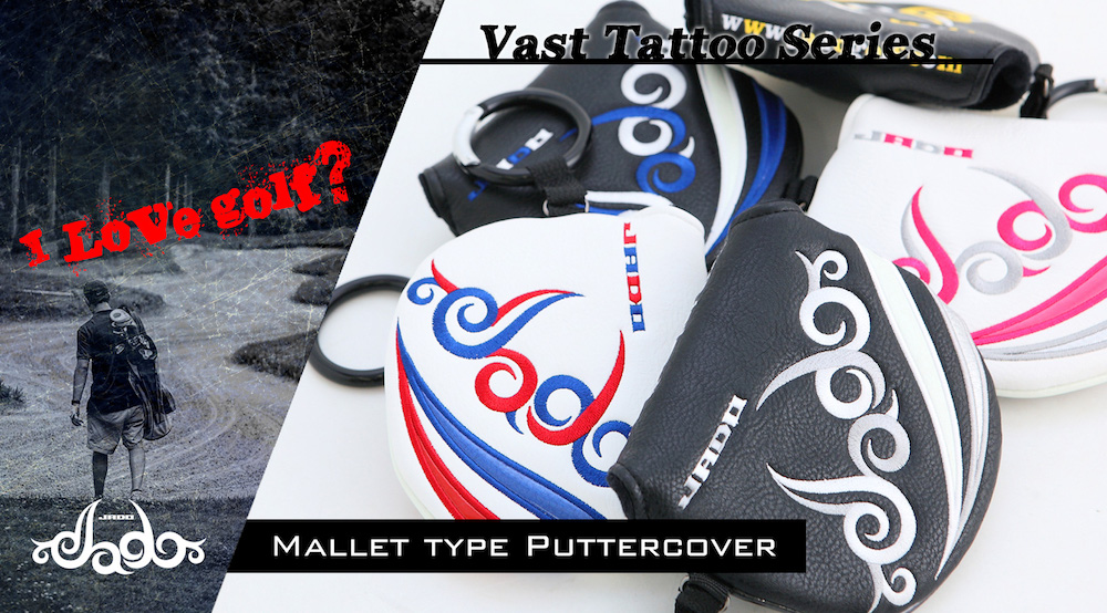 オリジナルヘッドカバー マレットタイプパター 2017年10月発売アイテム