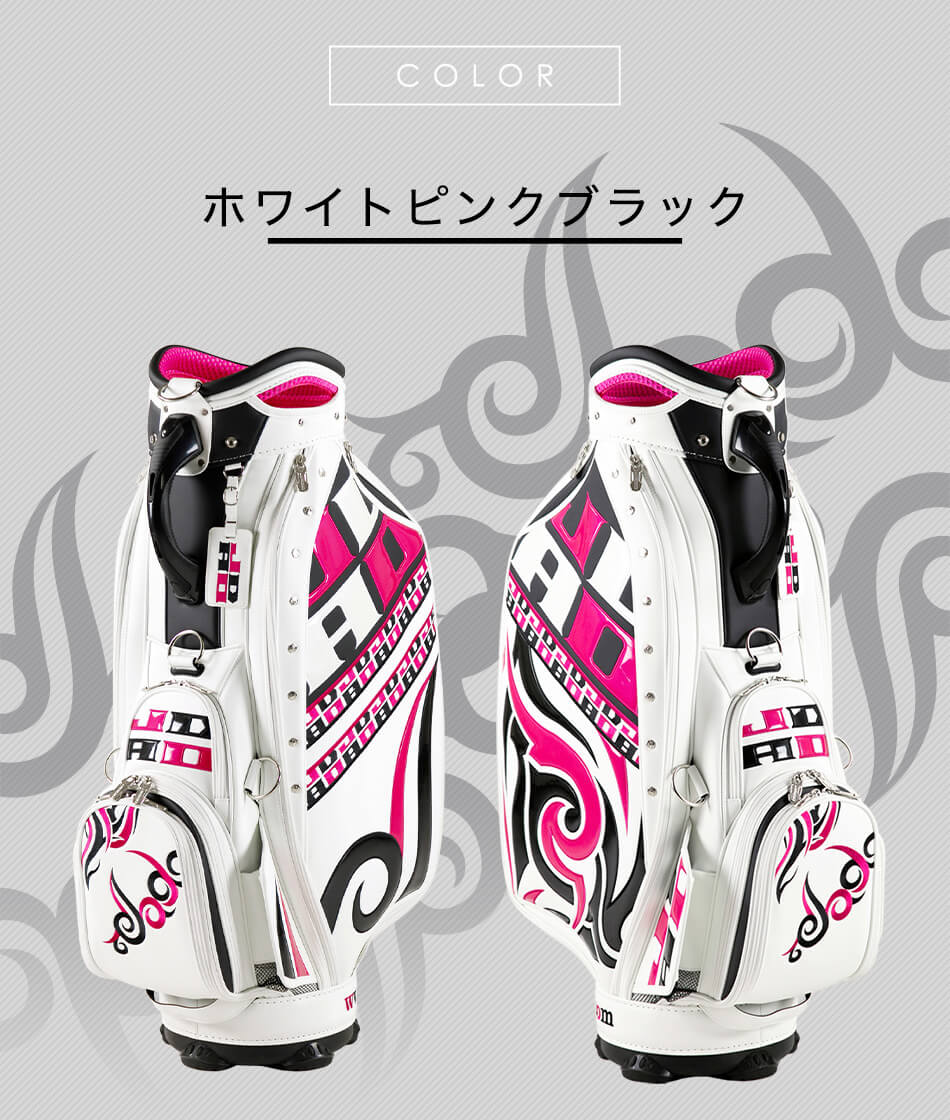 JADOゴルフ ゴルフ用品 キャディバッグ キャディーバッグChain block Tribal Ver.3~The end of the series~