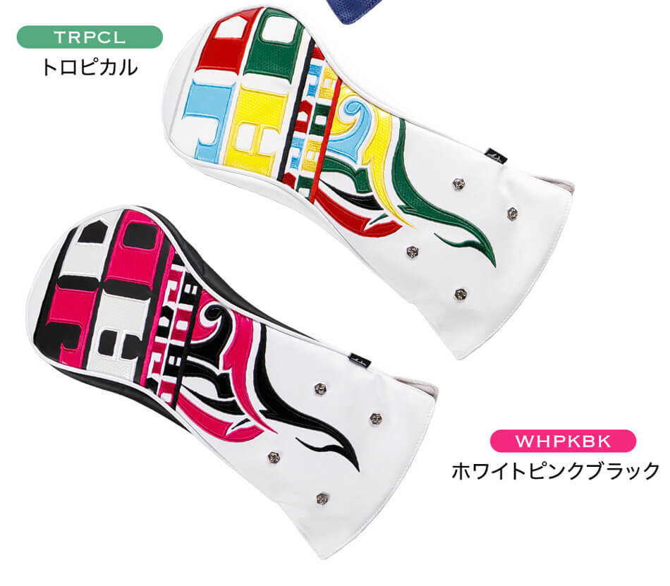 JADOゴルフ ゴルフ用品 ヘッドカバー ドライバーカバー Chain block Tribal Ver.3～The end of the series～