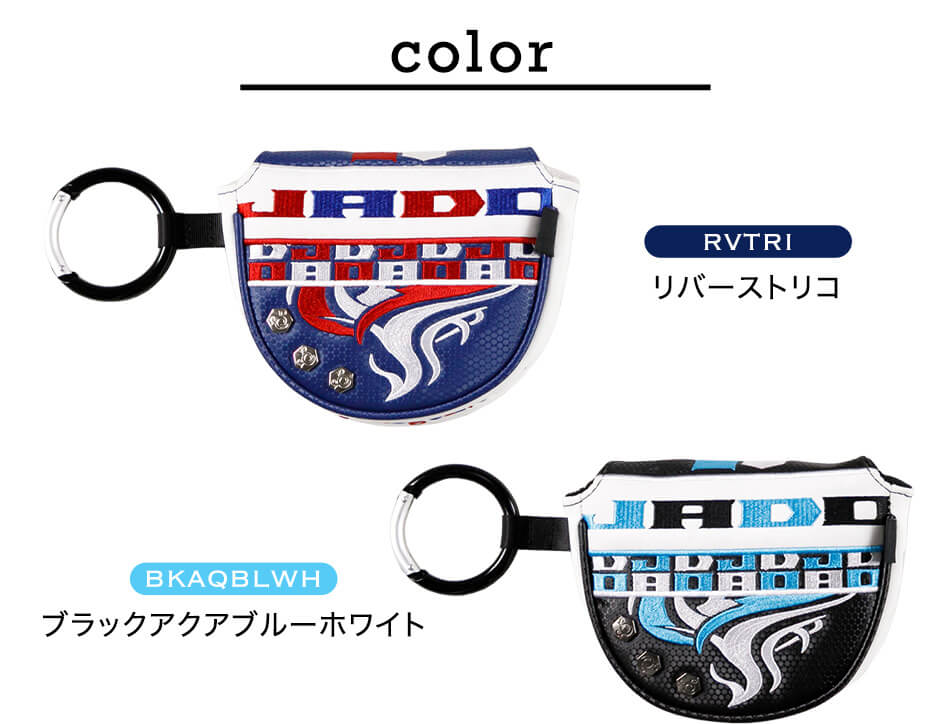 JADOゴルフ ゴルフ用品 ヘッドカバー マレットタイプパター Chain block Tribal Ver.3～The end of the series～